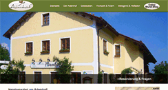 Desktop Screenshot of adamhof.de